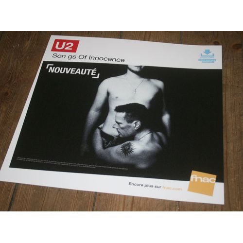 Plv Souple 30x30cm U2 Songs Of Innocence / Magasins Fnac
