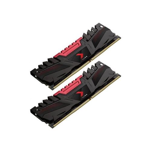 PNY Mmoire PC DDR4 2666, 2KIT, AXR - 16 Go (MD16GK2D4266616XR)