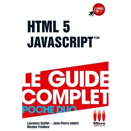 Html 5 & Javascript   de Froidure Nicolas  Format Poche 