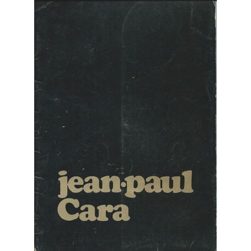 Pochette De Jean-Paul Cara Comprenant Une Affiche Avec Son Autographe, Une Carte Postale, Une Fiche Wea De L'auteur Compositeur