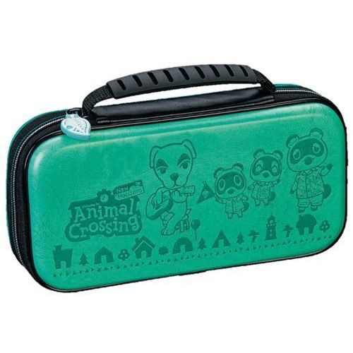 Pochette De Transport Et De Protection Nacon Animal Crossing Pour Nintendo Switch Vert