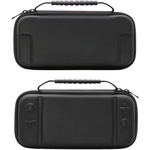 Pochette De Transport Pour Nintendo Switch Lite Ou Console, Compact Et Rigide, Noir
