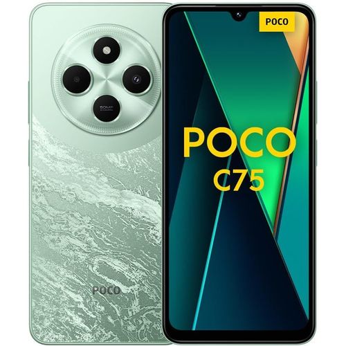 Poco C75 8Gb 256Gb Vert, Smartphone Android, 2.0Ghz, cran De 6.88