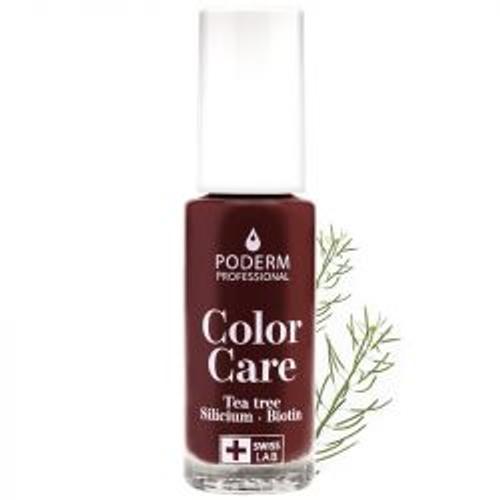 Poderm Color Care Rouge Noir Vernis Tea Tree 8ml