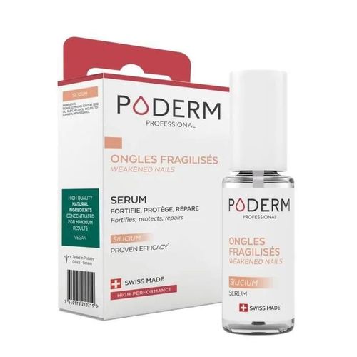 Poderm  Ongles Fragiliss  Recommand Par Les Podologues  100% Naturel & Vegan  Pieds&mains  Swiss Made