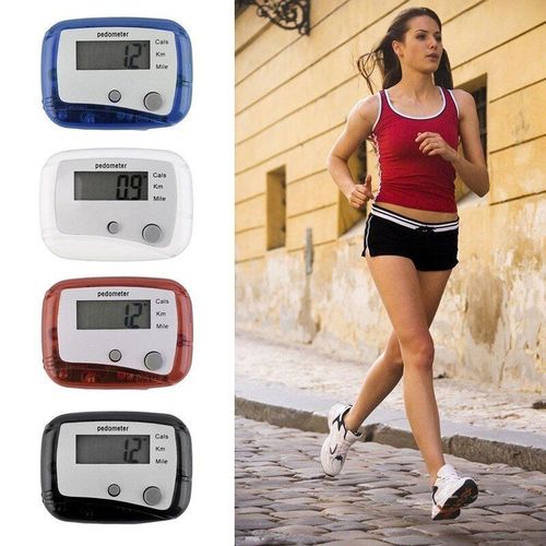 Podomtre Numrique Portable Multifonctionnel Pour La Distance De Marche, Compteur De Calories Prcis Avec cran Lcd