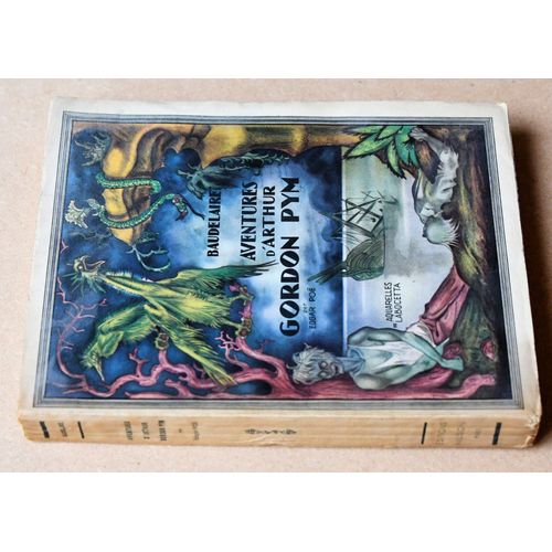 Poe - Aventures De Gordon Pym - Ed. Nilsson - Aquarelles De Labocetta   