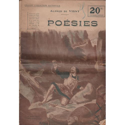 Poesies   de ALFRED DE VIGNY  Format Broch 