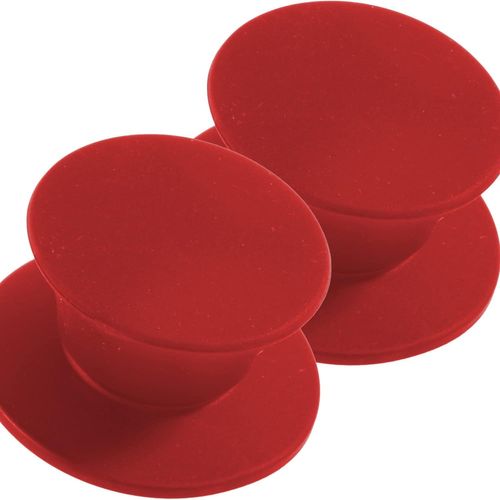 PoignE De Rechange Pour Couvercle En Verre, Robuste, Pour Casserole, Bouton De Couvercle, Couvercle De Casserole Knauf, PoignE Universelle En Silicone, Change 2 X, Couleur Rouge
