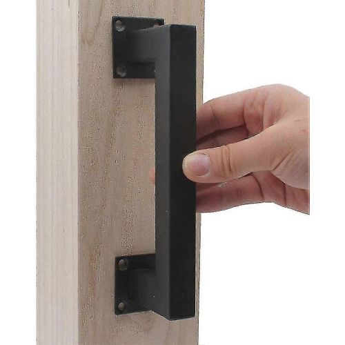 Poigne Coulissante De Porte De Grange Ensemble Antique En Fonte Lourde Poigne En Fer De Porte Solide