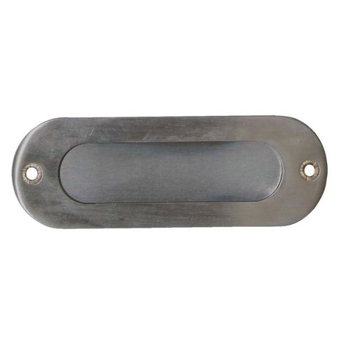 Poignee Cuvette Inox Ovale 120