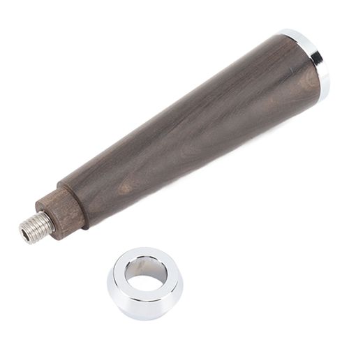 Poignee de filtre a cafe filetage M10, bois de rose noir, surface lisse, remplacement pour machine a cafe