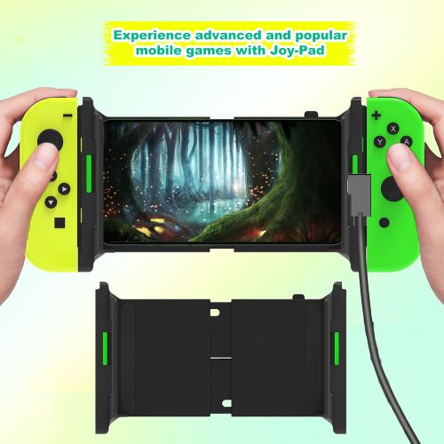 Poigne De Jeu Extensible Et Support De Poigne Droit, Accessoires Rglables, Supports Android Pour Commutateur, Oled