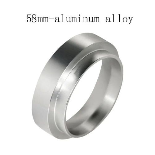 Poigne de machine  caf  double oreille en acier inoxydable,filtre sans fond,porte-filtre pour Rocket Expobar E61,Cemilai,Rancilio,58mm - Type coffee ring