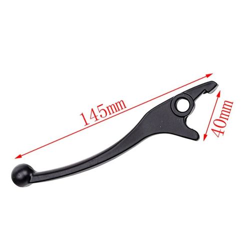 Poigne De Moto Universelle En Aluminium,Durable,Avant Gauche/Droite,Jeu De Leviers De Frein D'embrayage Pour Honda Cj Cm Sl Mr Stuff Mor - Type 145mm Black Left