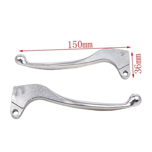 Poigne De Moto Universelle En Aluminium,Durable,Avant Gauche/Droite,Jeu De Leviers De Frein D'embrayage Pour Honda Cj Cm Sl Mr Stuff Mor - Type 150 Brake Lever Pair