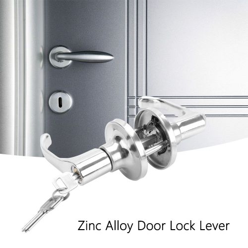 Poignee De Porte D'entree En Alliage De Zinc, Levier De Verrouillage Pour Porte D'entree, Chambre A Coucher, Salle De Bain