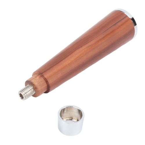 Poignee de porte-filtre a cafe, filetage M10, en bois massif, sans fond, accessoires de remplacement pour machine a cafe