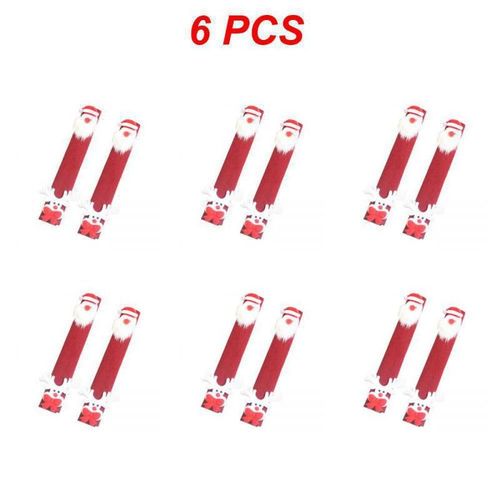 Poigne de protection pour rfrigrateur,accessoire pour micro-ondes,matire douce,idal pour l'hiver,2/4/6 pices - Type Style C 6pcs