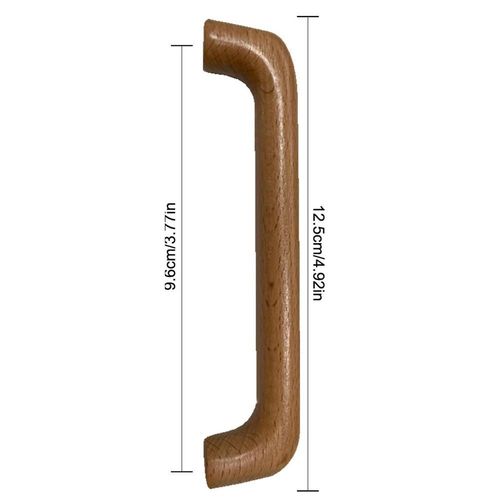 Poigne En Bois Massif  Double Trou, Poigne De Chambre Plus Lente, Meubles, Armoire, Petite Porte De Garde-Robe, Poigne Ronde En Htre Pour Enfants