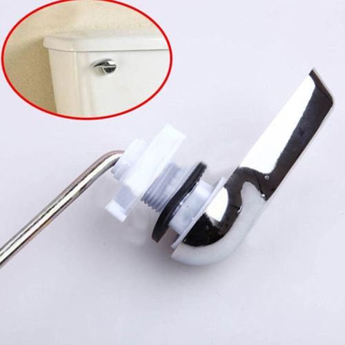 Poigne En Laiton Pour Toilette,Bras Poussoir De Voyage,Bouton Carr,Ct Principal,Levier De Chasse Prcieux,Finition De Remplacement Universelle