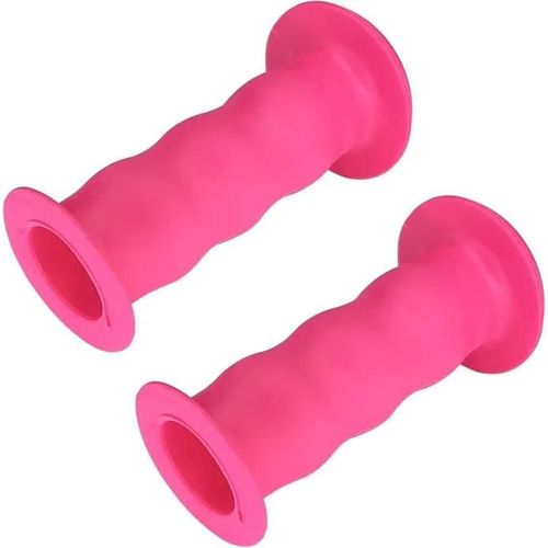 Poignes De Vlo Enfant Rose Cyclingcolors - Draisienne Tricycle Trottinette - Diamtre 22mm 85mm
