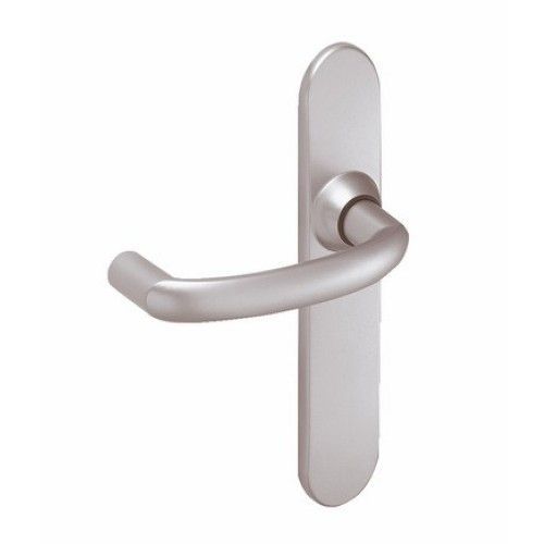Poignes Sur Plaques Bec-De-Cane - Chrom Velours - Alto Vachette