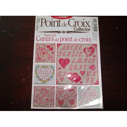 Point De Croix Collector Trimestriel N15 : Spcial Coeurs Au Point De Croix