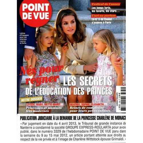 Point De Vue 3382 : Les Secrets De L'ducation Des Princes