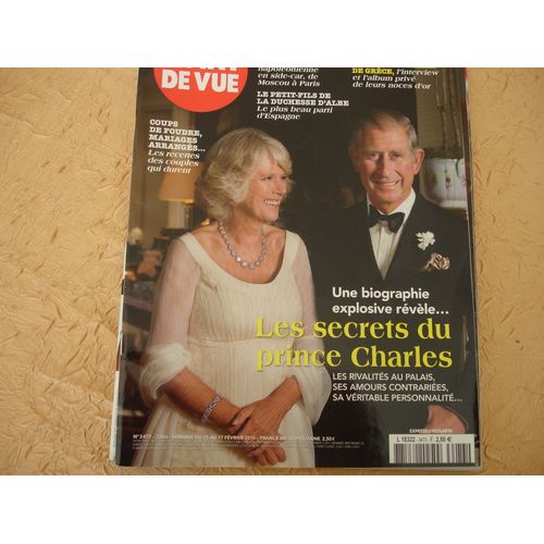 Point De Vue 3473 Les Secrets Du Prince Charles