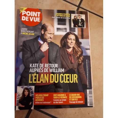 Point De Vue 3974 Kate De Retour Auprs De William L'lan Du Coeur