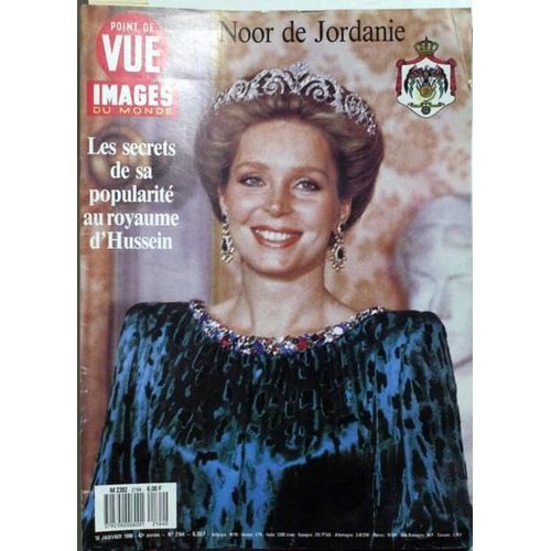 Point De Vue Images Du Monde N 2164 Du 18/01/1990 - Noor De Jordanie - Royaume D'hussein.