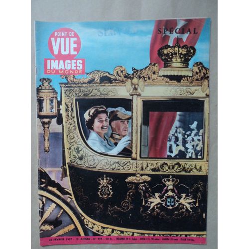 Point De Vue Images Du Monde No 454 Du 22 Fevrier 1957