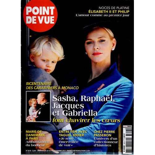 Point De Vue N3618 22nov 2017 Noces De Platine Elisabeth Ii Et Philip