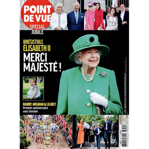 Point De Vue N3852 15 Juin 2022 Irresistibble Elisabeth Ii