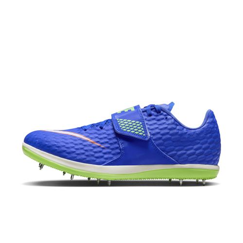 Pointes De Course Et De Saut Nike High Jump Elite Racer Blue/Lime Blast/Safety Orange/Blanc 806561-400 - 38 1/2