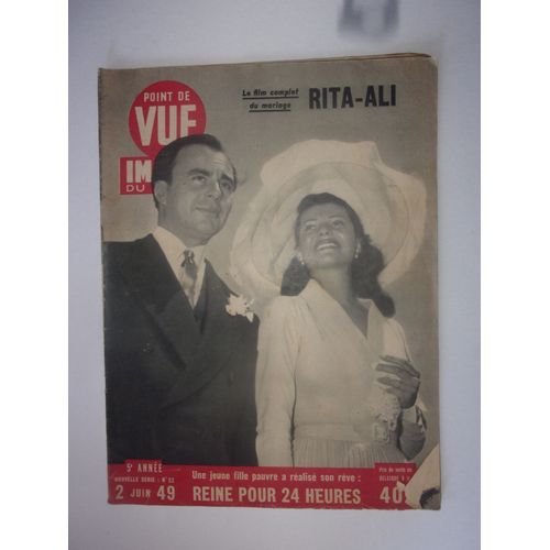 Points De Vue Images Du Monde 2 Juin 1949 Rita Hayworth