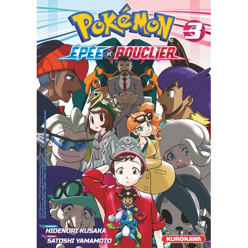 Pokmon - La Grande Aventure - Epe Et Bouclier - Tome 3    Format Tankobon 