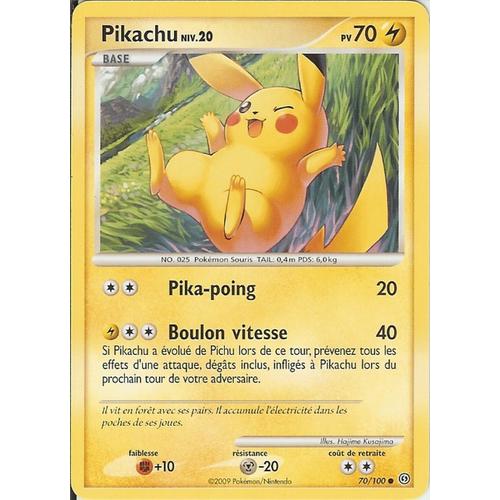 Pokemon - Pikachu Niv 20