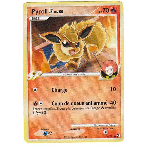 Pokemon - Pyroli 70pv, 60/111, Rivaux Emergeants