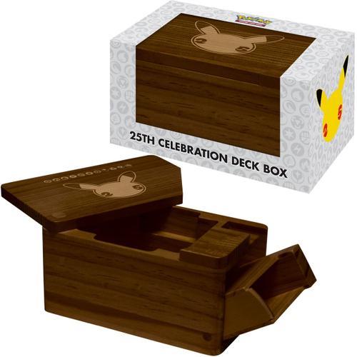 Pokmon Ultra Pro Deck Box 100+ 25th Celebration Pokemon Collector Officielle