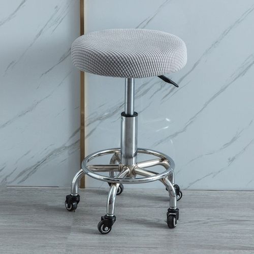 Polar Smile-Juste De Tabouret De Bar Ronde Lavable,Housse De Chaise,Protection De Coussin De Sige Solide,Perfecstool