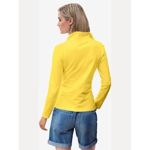Polo Manches Longues - Best Connection - Jaune