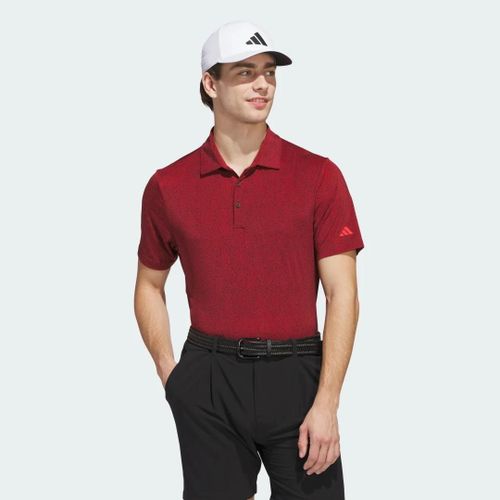 Polo Ultimate365 Mini Bunker Adidas - Aurora Ruby / Brown - L