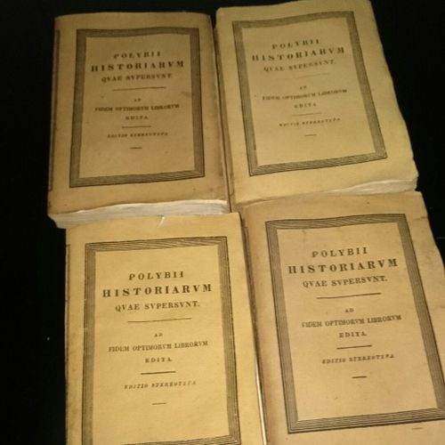 Polybii Historiarum Quae Supersunt Ad Fidem Optimorum Librorum Edita. Accedunt Excerpta Vaticana Maio In Lucem Emissa,Tome 1  4,   de POLYBE
