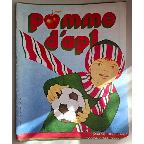 Pomme D'api - N 143 - Janvier 1978 - Complet Avec Jeu Du Clown, Mini-Livre Louison Est Trop Grosse, Supplment Parents...)