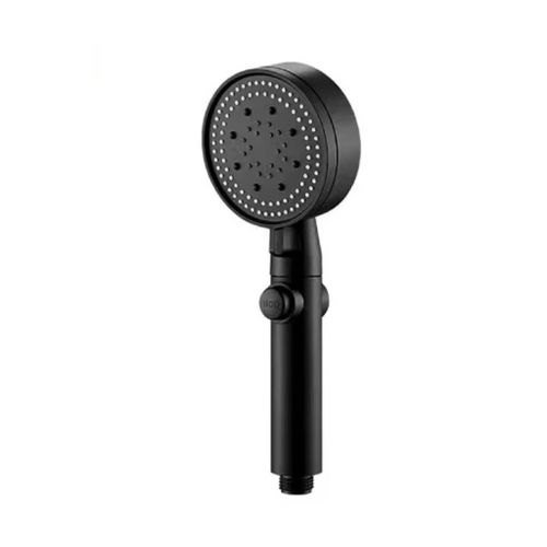 Pommeau De Douche Haute Pression,5 Modes,Rglable,Grand Rendement D'eau,Buse De Douche,Douche De Massage,Accessoires De Salle De Bains - Type Black