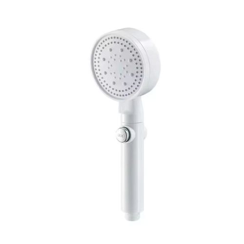 Pommeau De Douche Haute Pression,5 Modes,Rglable,Grand Rendement D'eau,Buse De Douche,Douche De Massage,Accessoires De Salle De Bains - Type White