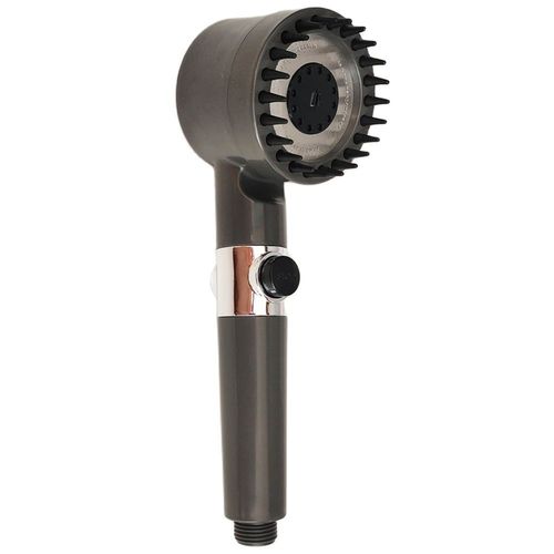 Pommeau De Douche Pressuris Pour Massage Spa,3 Modes,Filtre Haute Pression,Douche  Pluie,Buse De Pulvrisation D'arrt  Une Touche,Accessoires De Salle De Bains - Type Grey