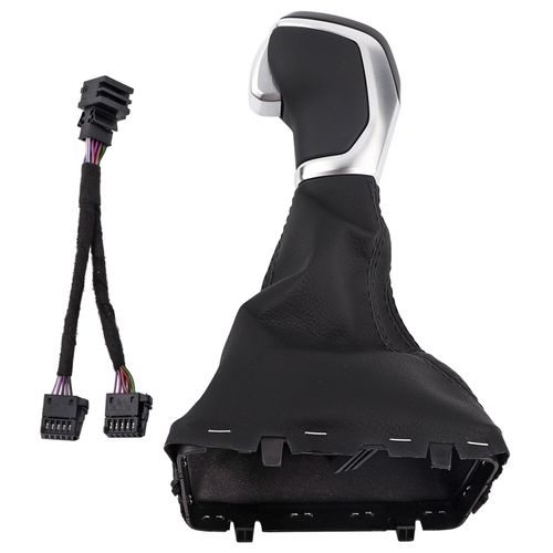Pommeau De Levier De Vitesse Automatique A Led Mqb Pour Dsg Avec Soufflet Et Cable Pour R Mk7/7.5 2013-2020 Lhd